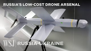 Russia’s LowCost Explosive Drones Lancet Shahed and More Explained  WSJ [upl. by Leoline]