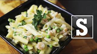 PRAWN amp PEA PASTA RECIPE  SORTED [upl. by Clougher]