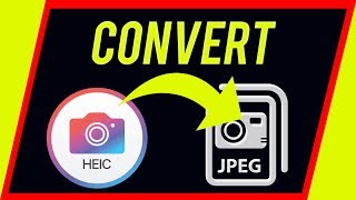 How to convert HEIC or HEIF files to JPEG Mac or PC [upl. by Nnaeirb]