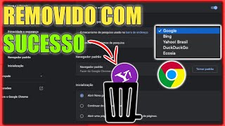 Como Tirar o YAHOO do Google Chrome 2022 [upl. by Bamford]