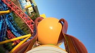 NEW Slinky Dog Dash 4K OnRide Toy Story Land at Disneys Hollywood Studios  Walt Disney World [upl. by Airotal]