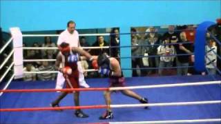 Club Boxe ABC  Whitney Baille vs Jacob Landry [upl. by Youlton]