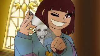 Undertale Stronger Than You Chara and Sans [upl. by Hoy382]