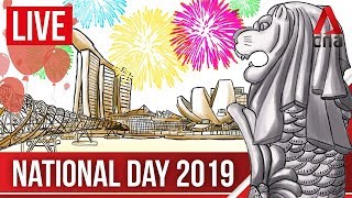 LIVE HD NDP 2019 Singapores bicentennial National Day Parade  English audio [upl. by Notnilc]