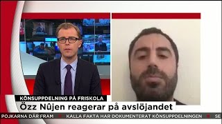 Özz Nûjen rasar efter Kalla faktas avslöjande quotDet ska inte förekomma i Sverigequot  Nyheterna TV4 [upl. by Atterol]