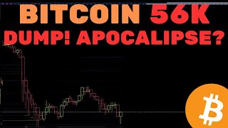 BITCOIN DUMP 56K É O MOMENTO DE COMPRA  VAMOS DIRETO PROS 50K  POWELL  Análise TécSent [upl. by Deva]