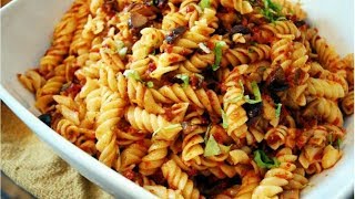 Indian Style Pasta Recipe  Spicy Masala Pasta  Quick amp Easy Masala Pasta Veg Pasta Recipe [upl. by Rovaert121]