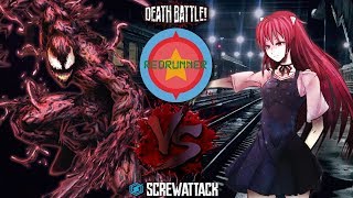 Lets Watch Carnage VS Lucy  DEATH BATTLE [upl. by Thessa]