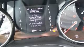 Como Configurar Painel Fiat Toro 2020 Freedom  Rodrigo Entrega Técnica [upl. by Airod]