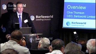 Barloworlds FY headline earnings surge 120 [upl. by Fihsak359]