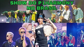 FUI NO SHOW DO P1HARMONY  Vlog  Thaly Dance [upl. by Bandeen580]