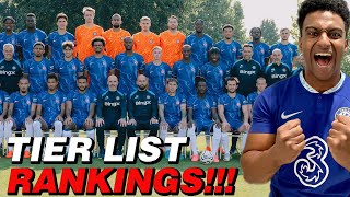 CHELSEA 2425 TIER LIST RANKINGS SO FAR jamztalksball thefinalwhistlepodcast rsm0910 [upl. by Enyawed]