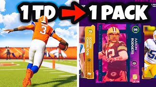 I Opened A Pack EVERY Touchdown I Scored [upl. by Suchta]