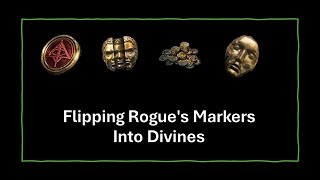 How I Flipped Millions of Rogues Markers Into 10 Divines of Value Using the NEW Currency Exchange [upl. by Jurkoic]