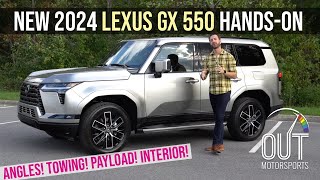 2024 Lexus GX 550 First Look Interior Tour amp Specs of New 3rd Gen GX [upl. by Chobot]