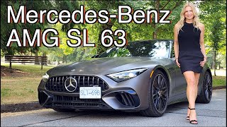 AllNew MercedesBenz AMG SL 63 review  Peak Mercedes [upl. by Arais]