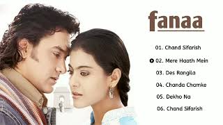 Fanaa Movie All Songs Amir Khan  Kajol Golden Collection trending love lovesong [upl. by Rick]