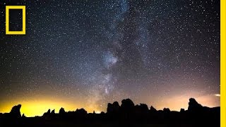 TimeLapse Captures Californias Extraordinary Skies  National Geographic [upl. by Eiramanad]