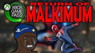 Playstation Fanboy Malkimum Returns to Mauld over SpiderMan PC and Send BOMB THREATS [upl. by Aynosal367]