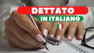 Esercizio di dettato in italiano 1 [upl. by Nepean303]