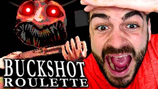 JUEGO A LA RULETA RUSA CON UN TIO MUY RARO  Buckshot Roulette [upl. by Lilybelle]