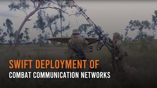 Swift deployment of combat communication networks [upl. by Sheree]