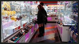 4K ASMR Tour To Japanese Arcade  Sega Building 1 Akihabara Tokyo 秋葉原  2021 [upl. by Vaenfila821]