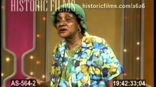 Jackie quot Moms quot Mabley performs live 1969 [upl. by Seda]