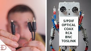 SPDIF RCA COAX OPTICAL  HOME AUDIO 101 [upl. by Llehsal]