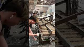 Manufacturing process of imitation rock skin decorative building materials [upl. by Gomez593]