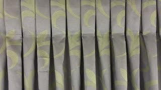 Box pleat how to make a box pleat curtain [upl. by Taryn]