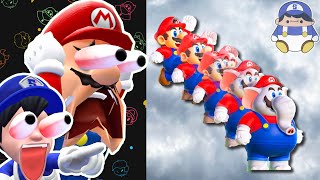 Mario Reacts To Nintendo Memes 14 ft SMG4 [upl. by Dominica]