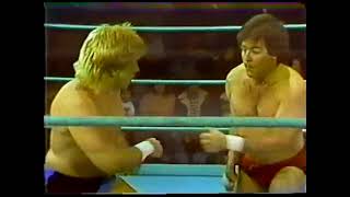 Tully Blanchard vs Ricky Morton Southwest Championship Wrestling December 1982 [upl. by Yajiv742]