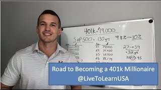 How Much Should You Contribute to Your 401k to Retire a Millionaire [upl. by Maryanne740]