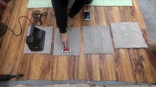 How Long To Patch Carpet With A Steam Iron  Carpet Repair Tips [upl. by Mehala7]