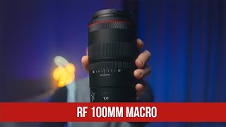 Обзор объектива CANON RF 100mm f28 macro [upl. by Hpesojnhoj]