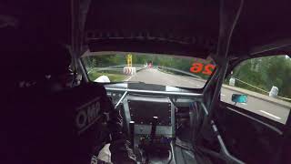 Onboard Karol Krupa Skoda Fabia CT 720 hp DAZA  EHC Hill Climb Gsmp Limanowa 2024 [upl. by Hazard]