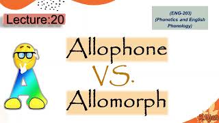 Allophones and allomorphs [upl. by Attenauq]