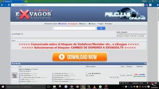 Cómo entrar a ExVagos bloqueado Orange Vodafone Movistar etc 2019 [upl. by Eille]