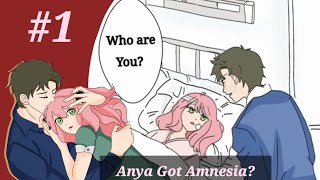 Anya Got Amnesia Anya X Damian Spy X Family Comic Dub [upl. by Sunil]