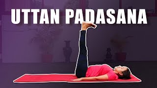 Uttan Padasana  Yoga Posture  Raised Leg Pose [upl. by Ttelracs]