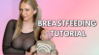 Breastfeeding vlogs  Breastfeeding Position  Tips for successful breastfeeding [upl. by Nywroc]