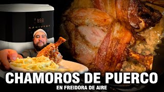 CHAMORROS DE PUERCO🐷 CENA NAVIDEÑA🎄 EN AIRFRYER [upl. by Ayikin830]