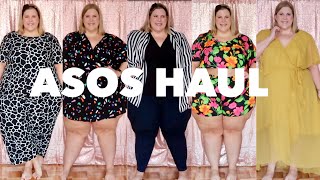 Plus Size Asos Haul Now with sequin backdrop and lots of terrible improved songs [upl. by Yim]