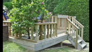 How to Build a Deck Part 07 Fitting Handrail and Balustrading How to Build a Deck with QDeck [upl. by Yerac382]