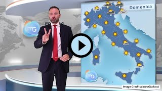 Lalta pressione caratterizza il quadro meteo italiano [upl. by Lyda656]