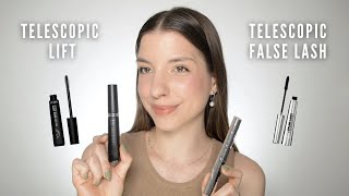 Telescopic FALSE LASH vs LIFT de LOREAL en pestañas RECTAS  A quien la recomiendo Reseña completa [upl. by Ettenajna]