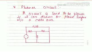 Planar amp Non planar circuit [upl. by Leahcym]