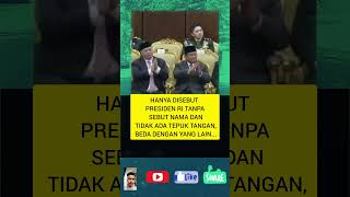 Menjelang lengser hanya d sebut presiden RI tanpa sebut namaprabowopresidenmasukberandashorts [upl. by Notneb]