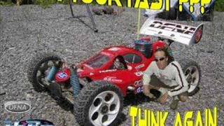 kyosho inferno mp777 jump [upl. by Lledraw]